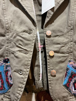 Upcycled Kids Utility Jacket from MPIRA Upcycled Kids Utility Jacket from MPIRA