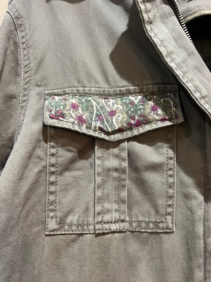 Upcycled Utility Jacket from MPIRA