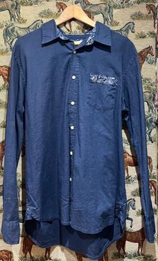 Upcycled Linen Shirt via MPIRA