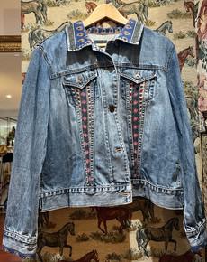 Upcycled Denim Jacket via MPIRA