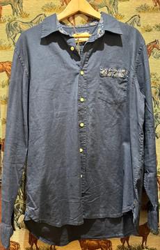 Upcycled Linen Shirt via MPIRA