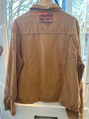 Upcycled Cord Shirt Jacket from MPIRA