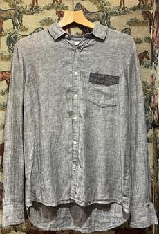 Upcycled Linen Shirt via MPIRA