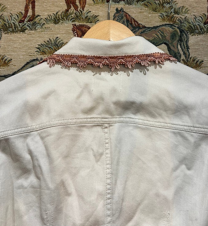 Fabulous Corduroy Blazer With Vintage Trims from MPIRA