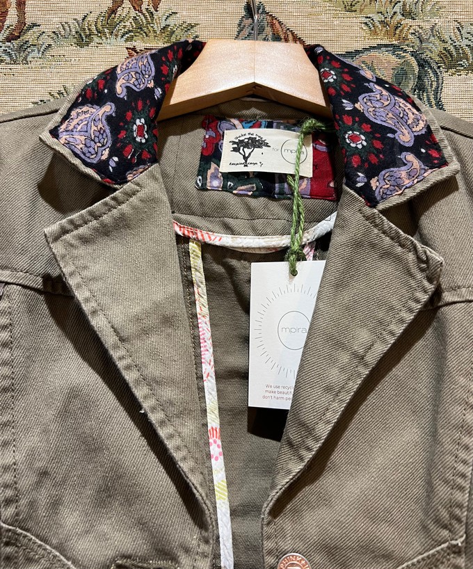 Upcycled Kids Utility Jacket from MPIRA Upcycled Kids Utility Jacket from MPIRA