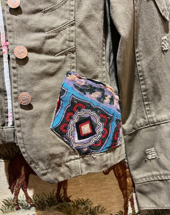 Upcycled Kids Utility Jacket from MPIRA Upcycled Kids Utility Jacket from MPIRA