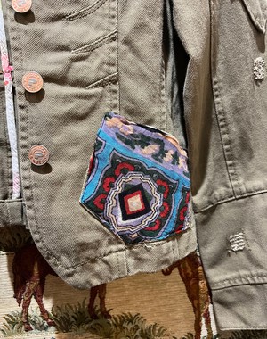 Upcycled Kids Utility Jacket from MPIRA Upcycled Kids Utility Jacket from MPIRA