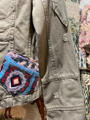 Upcycled Kids Utility Jacket from MPIRA Upcycled Kids Utility Jacket from MPIRA