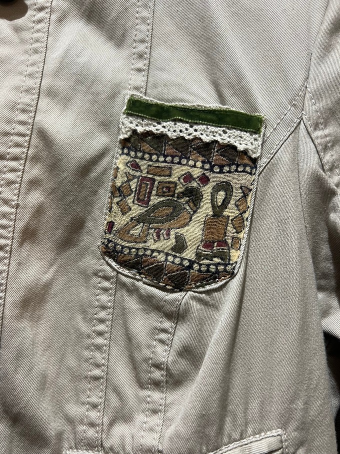 Upcycled Utility Jacket from MPIRA