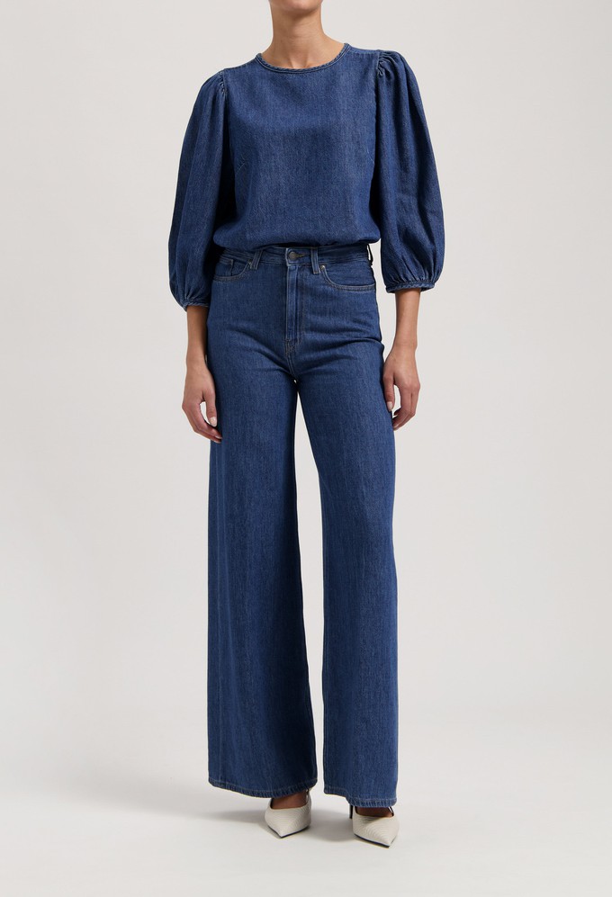 Gloria Shirt - Stone Indigo from Mud Jeans