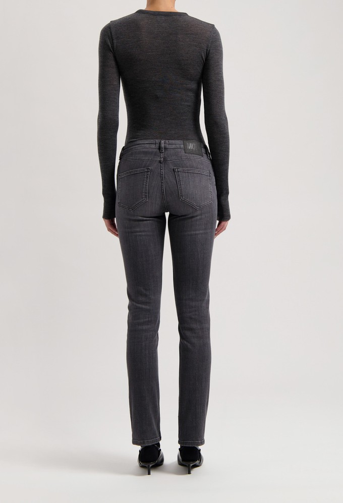 Faye Low Slim - Authentic Black from Mud Jeans