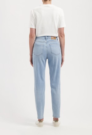 Mams High Tapered - Light Aged from Mud Jeans