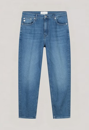 Mams Stretch Tapered - Authentic Indigo from Mud Jeans