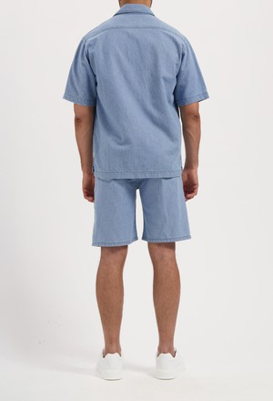 Seb Shirt - Stone Vintage from Mud Jeans