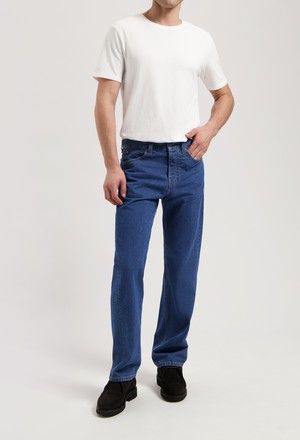 Alex Mid Loose - Medium Stone from Mud Jeans