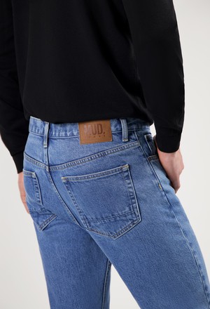 Leo Mid Bootcut - Stone Vintage from Mud Jeans