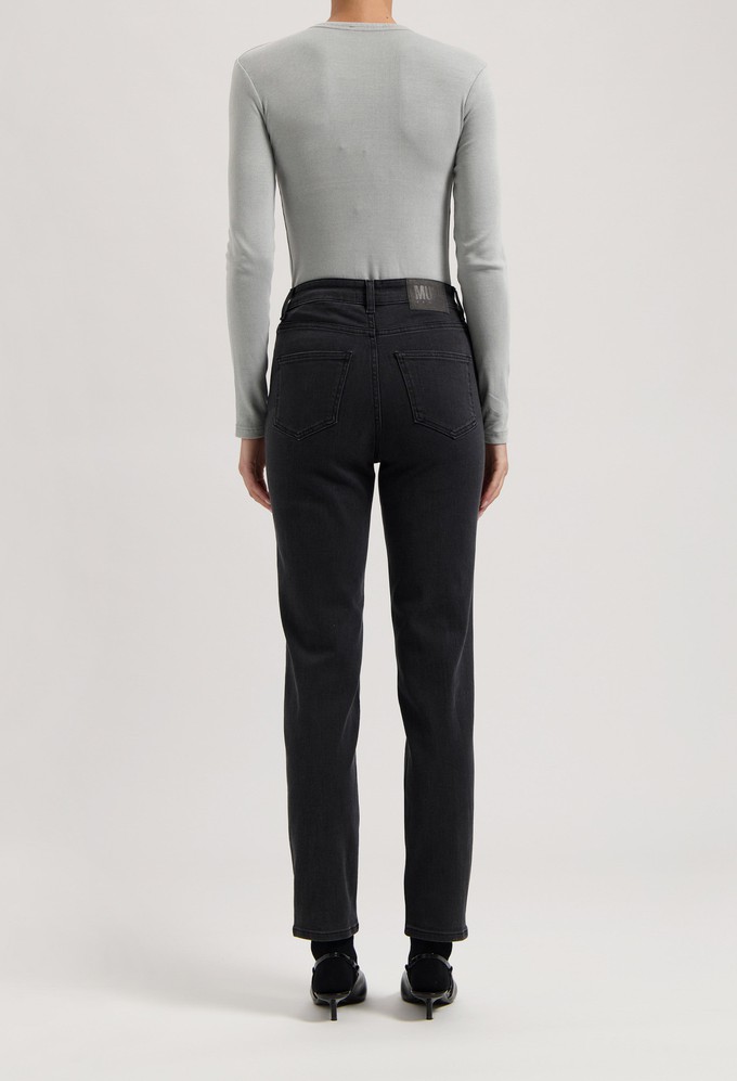 Mams High Tapered - Stone Black from Mud Jeans