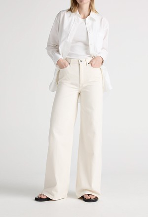 Sara High Loose - Natural from Mud Jeans
