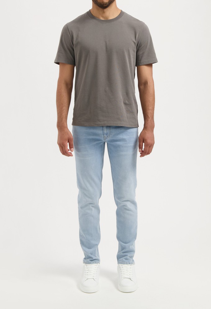 Dunn Low Tapered - Light Aged from Mud Jeans
