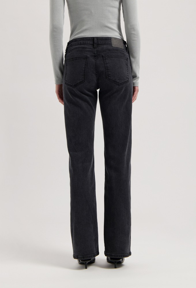 Carry Mid Straight - Black Vintage from Mud Jeans