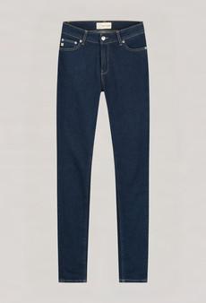 Skinny Hazen - Strong Blue via Mud Jeans