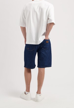 James Denim Short - Stone Indigo from Mud Jeans