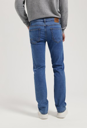 Bryce Mid Straight - Stone Vintage from Mud Jeans