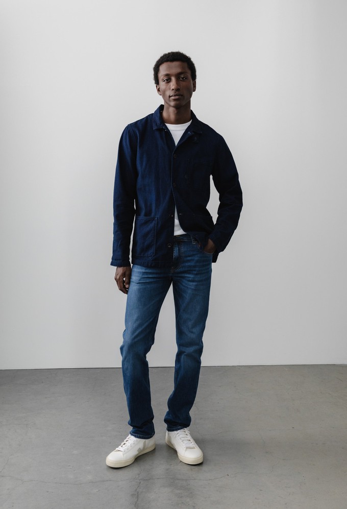 Bryce Mid Straight - Authentic Indigo from Mud Jeans