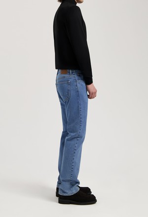 Leo Mid Bootcut - Stone Vintage from Mud Jeans