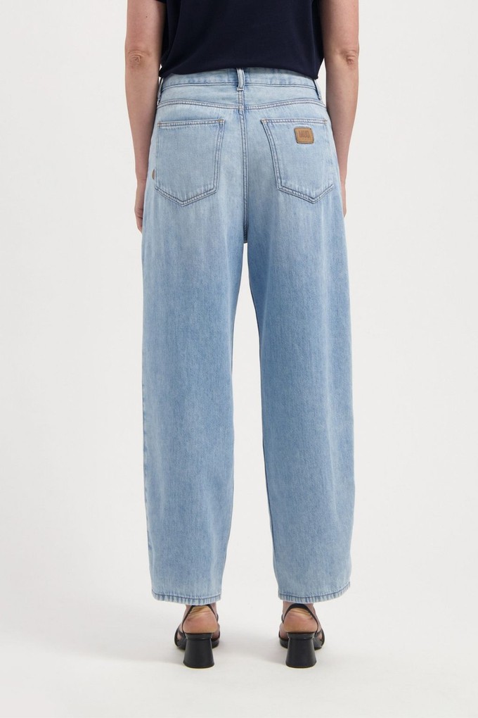 Brooke High Barrel Flow - Stone Vintage from Mud Jeans