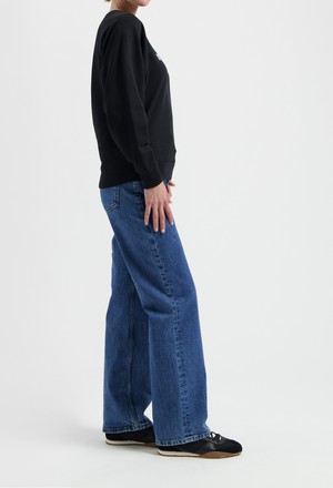 Clara Sweatshirt - Black from Mud Jeans