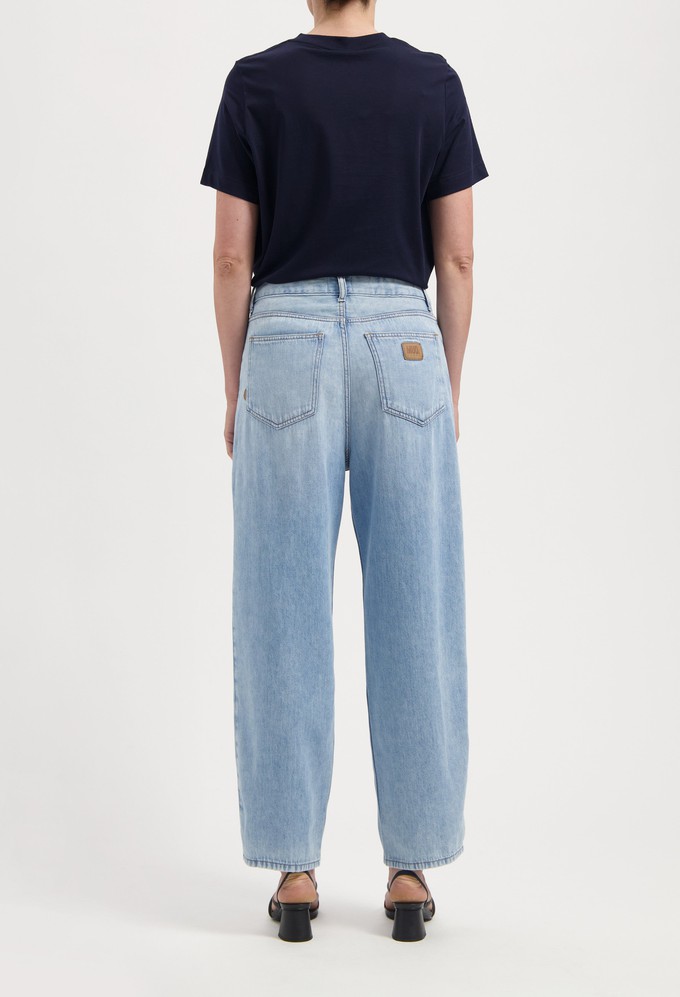 Brooke High Barrel Flow - Stone Vintage from Mud Jeans