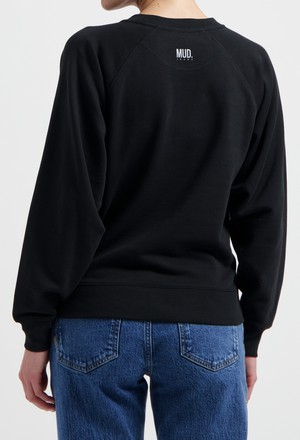 Clara Sweatshirt - Black from Mud Jeans