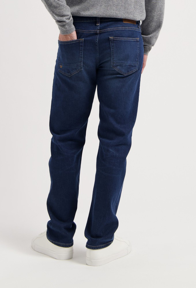 Bryce Mid Straight - Medium Dark from Mud Jeans