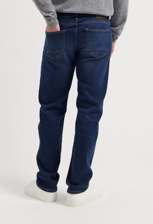 Bryce Mid Straight - Medium Dark from Mud Jeans