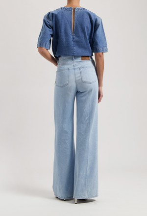 Tess Top - Stone Vintage from Mud Jeans