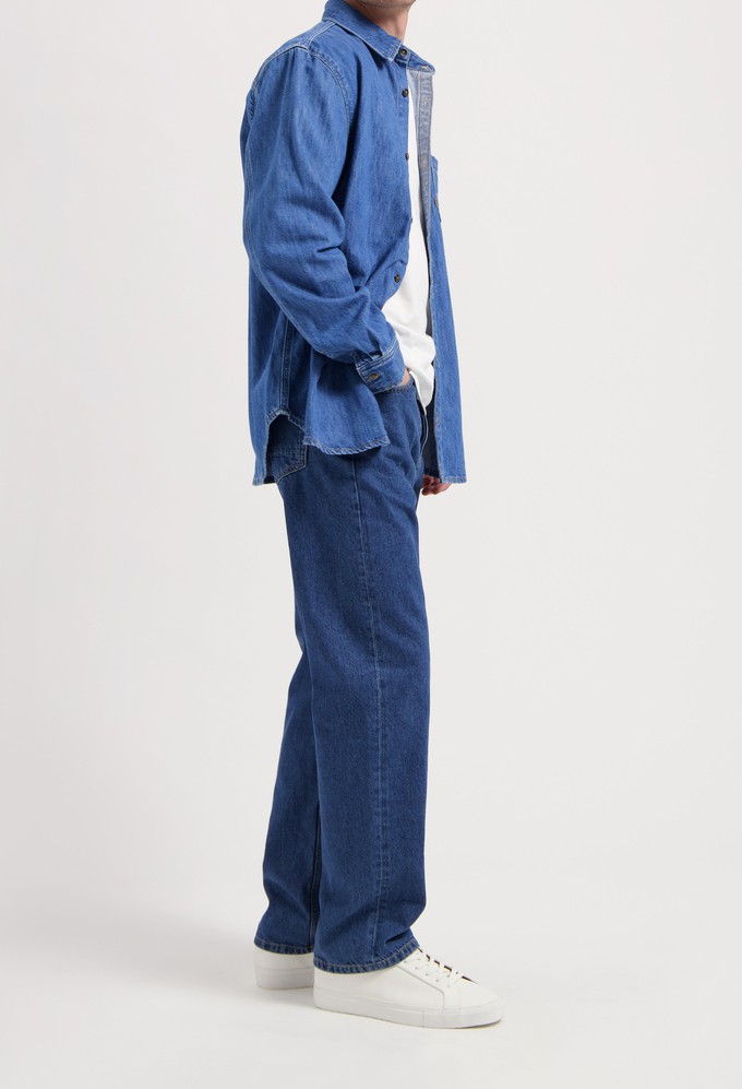 Alex Mid Loose - Medium Stone from Mud Jeans