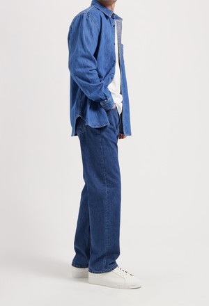 Alex Mid Loose - Medium Stone from Mud Jeans