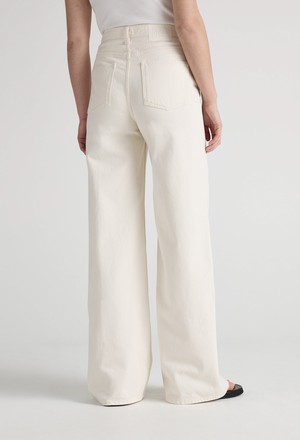 Sara High Loose - Natural from Mud Jeans