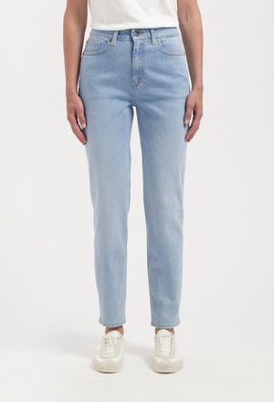 Mams High Tapered - Light Aged from Mud Jeans
