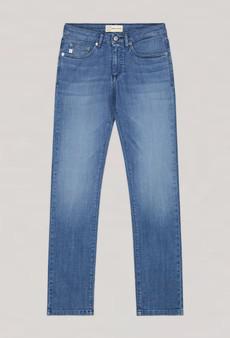 Faye Straight - Authentic Indigo via Mud Jeans
