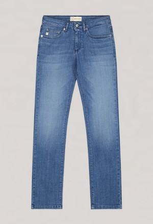 Faye Straight - Authentic Indigo from Mud Jeans