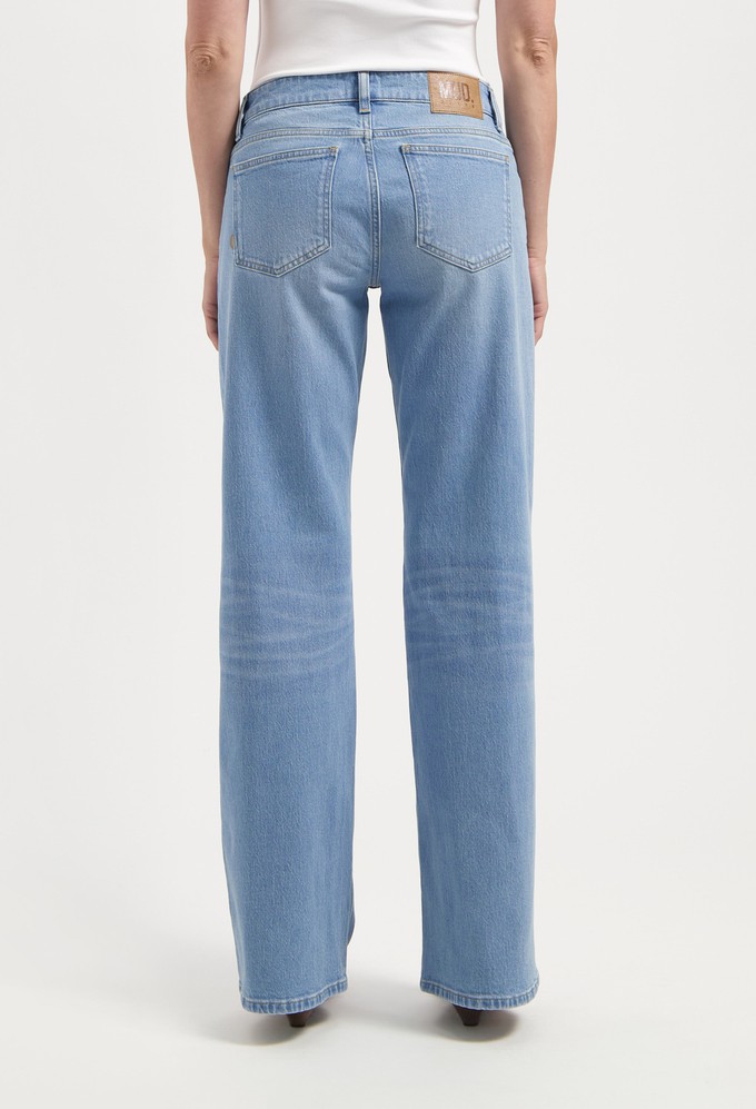 Cleo Mid Loose - Light Stone Vintage from Mud Jeans