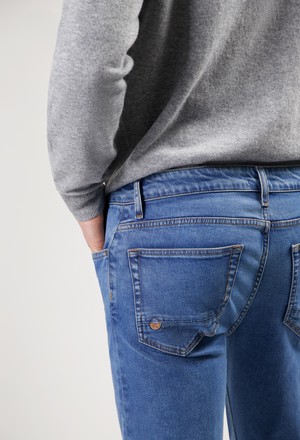 Bryce Mid Straight - Stone Vintage from Mud Jeans