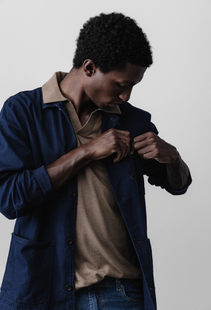 Sven Jacket - Rinse from Mud Jeans