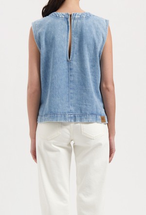 Noa Top - Stone Vintage from Mud Jeans