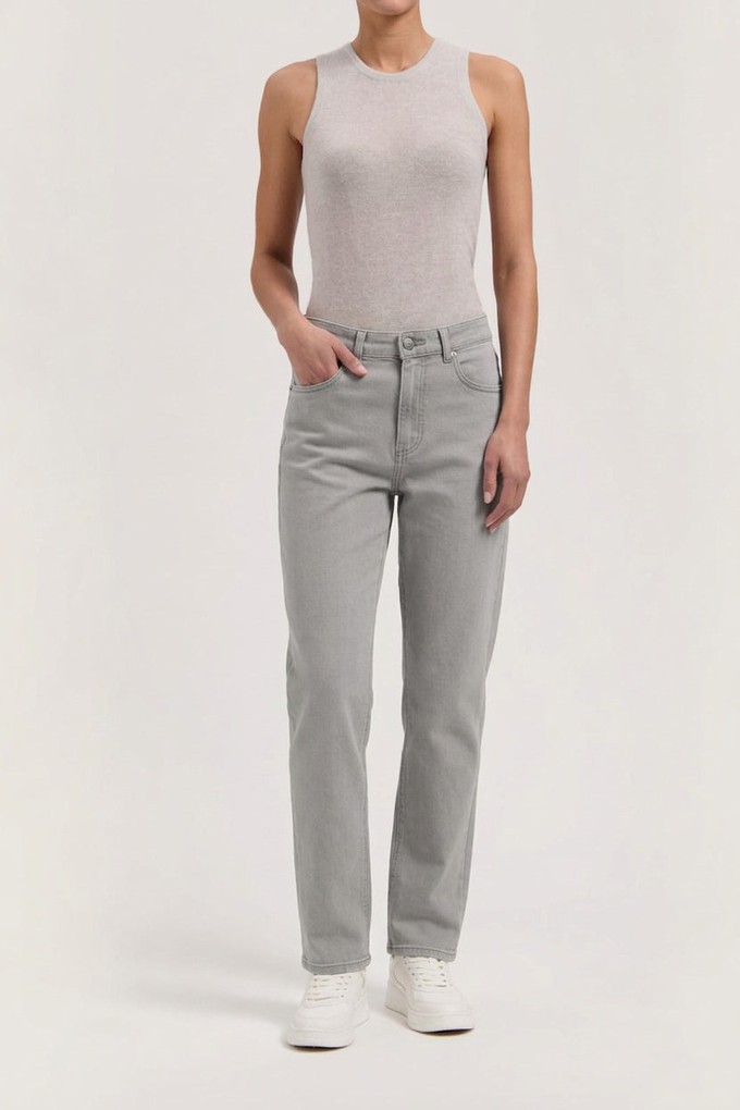 Mams High Tapered - Faded Grey from Mud Jeans
