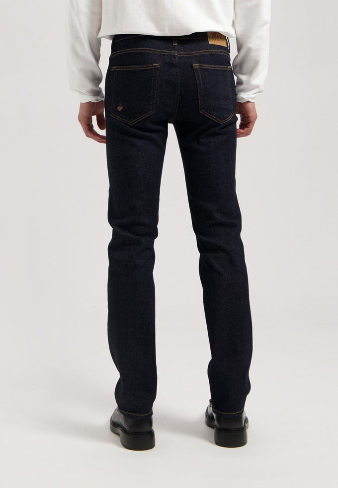 Bryce Mid Straight - Strong Blue from Mud Jeans