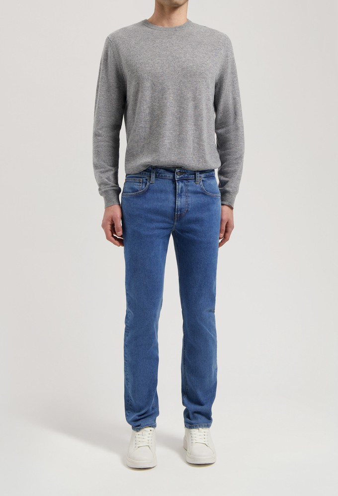 Bryce Mid Straight - Stone Vintage from Mud Jeans