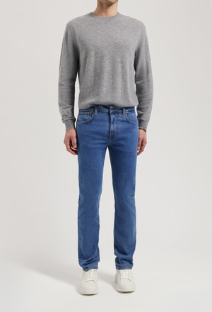 Bryce Mid Straight - Stone Vintage from Mud Jeans